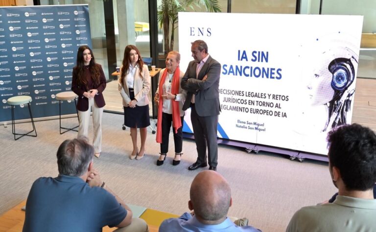 Gran acogida de la jornada sobre inteligencia artificial y seguridad jurídica impartida por ENS Legal en el CIE Santander