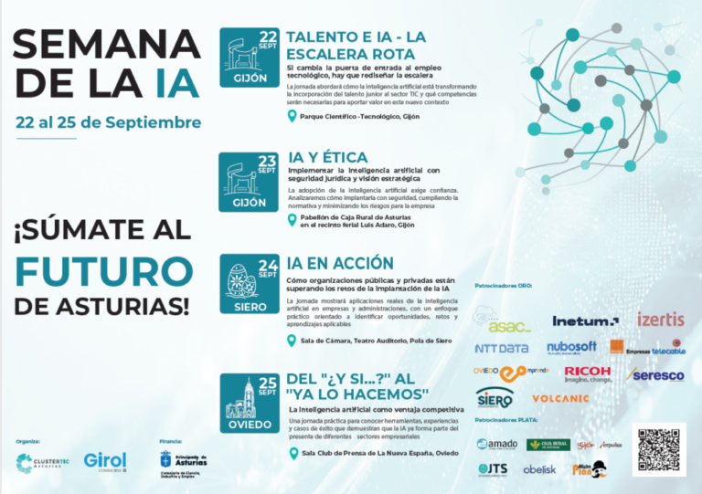 ENS Legal participa en la Semana de la IA de Asturias